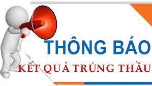 Thông báo kết quả lựa chọn nhà cung cấp dịch vụ Thông báo kết quả lựa chọn nhà cung cấp dịch vụ
